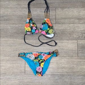 Trina Turk Bikini With Flower Design